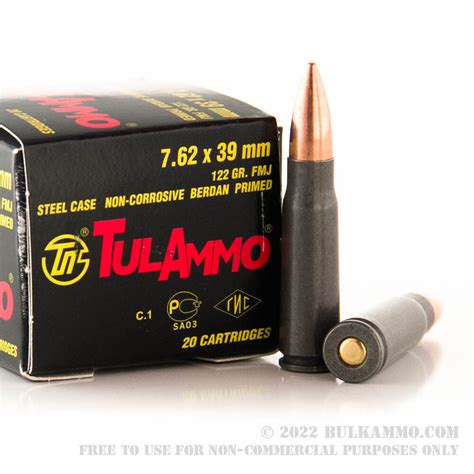 Tula Ammo 7.62x39mm Ammo 